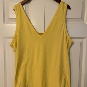 Yellow tank top